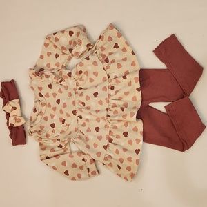 ❤️🩷❤️3 piece set❤️🩷❤️Nicole Miller 12m